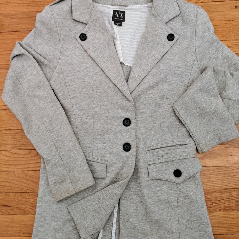 Armani Exchange blazer.